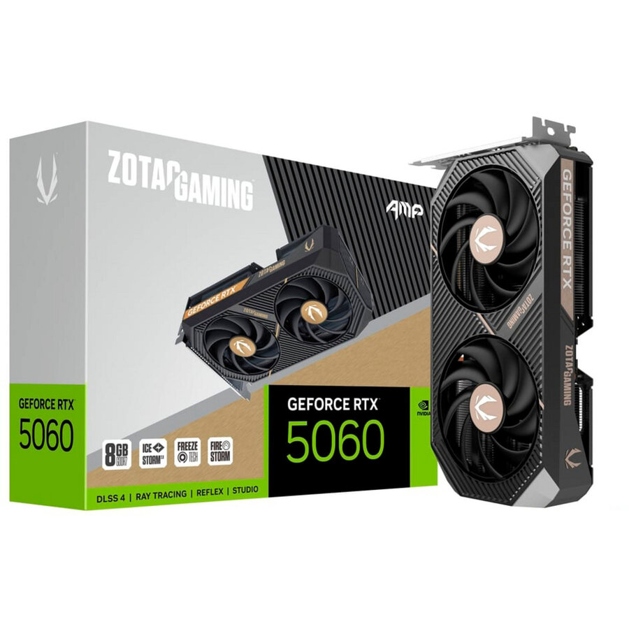 Placa Video GeForce RTX 5060 AMP 8GB GDDR7 128-bit DLSS 4.0