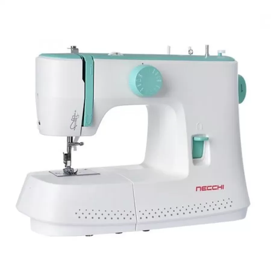 Mașina de Cusut Necchi M108A 8 Cusături Alb/Verde