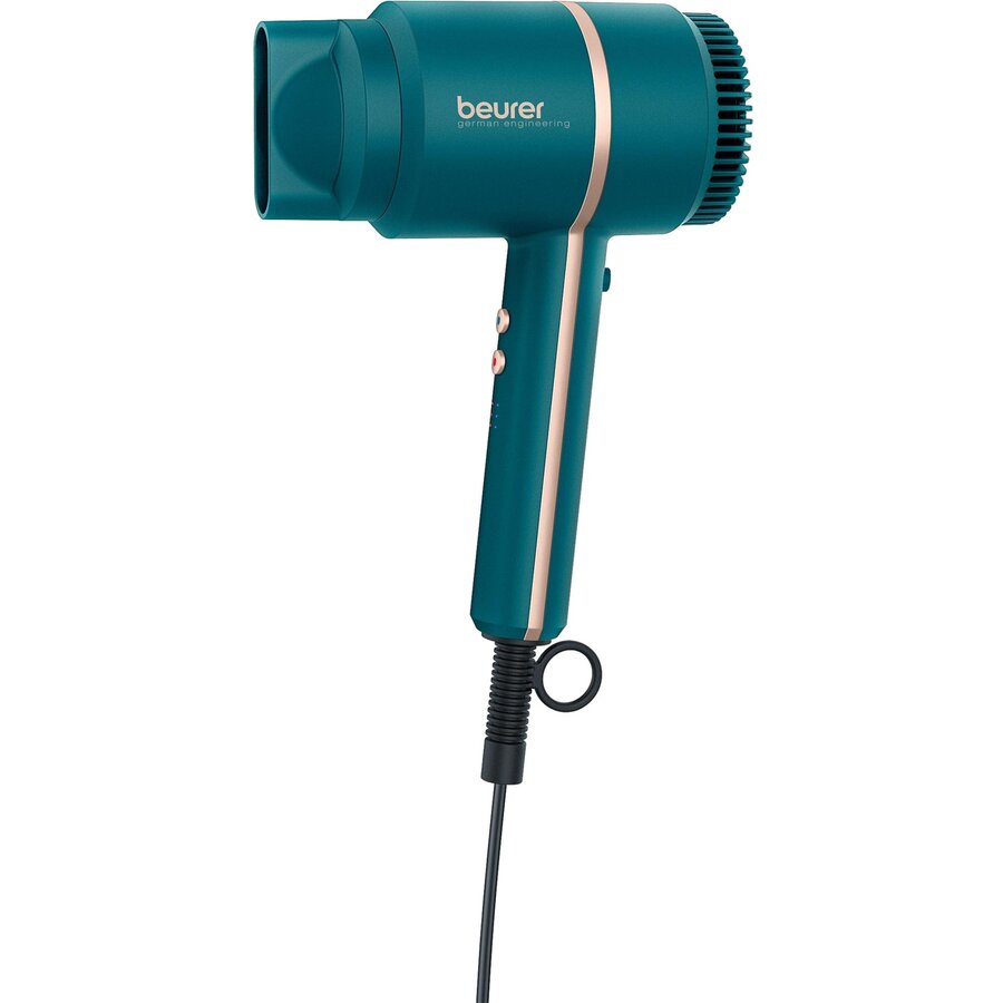 HC 35, hair dryer (petrol/gold, Ocean)