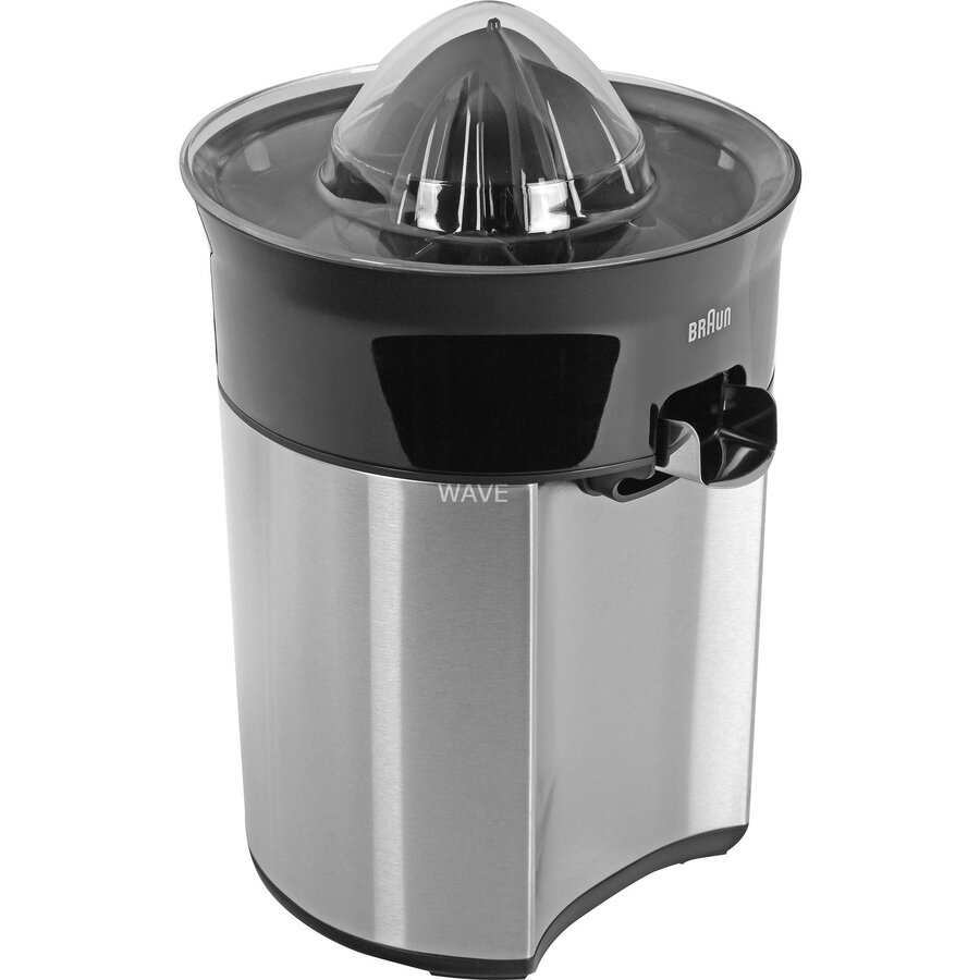 Braun CitrusQuick 5 citrus press CJ5050 (black/stainless steel 60 watts direct juice outlet)