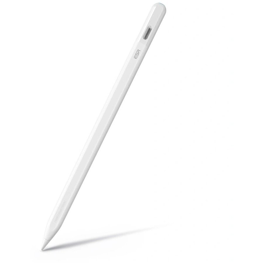Geo pentru desen si scriere de mana, Cablu USB-C la USB-C inclus, 3 x Varf Stylus, Alb