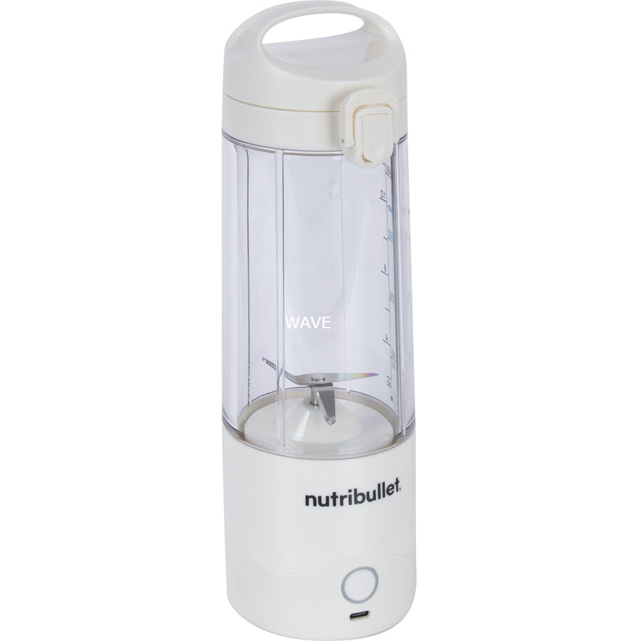 Portable Blender NBP003W (white, battery-operated, 0.475 liters)