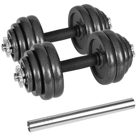GANTERE REGLABILE CU VALIZĂ TOTAL 30KG Rebel ACTIVE