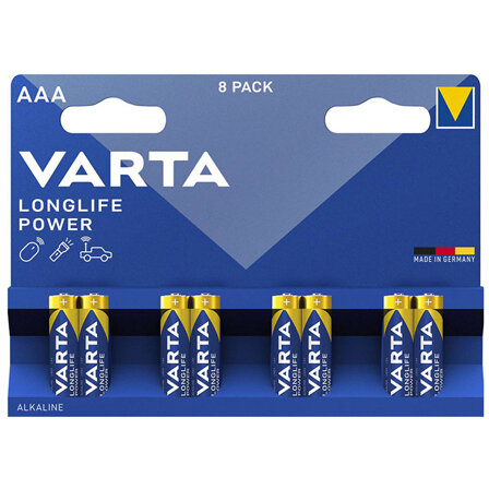 BATERIE ALCALINA LONGLIFE POWER LR03 BLISTER 8