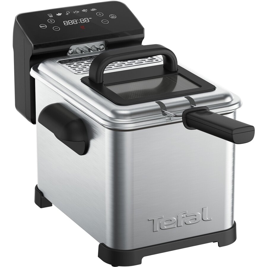 Friteuza FR507D Family Pro Digital 4L Negru/Inox