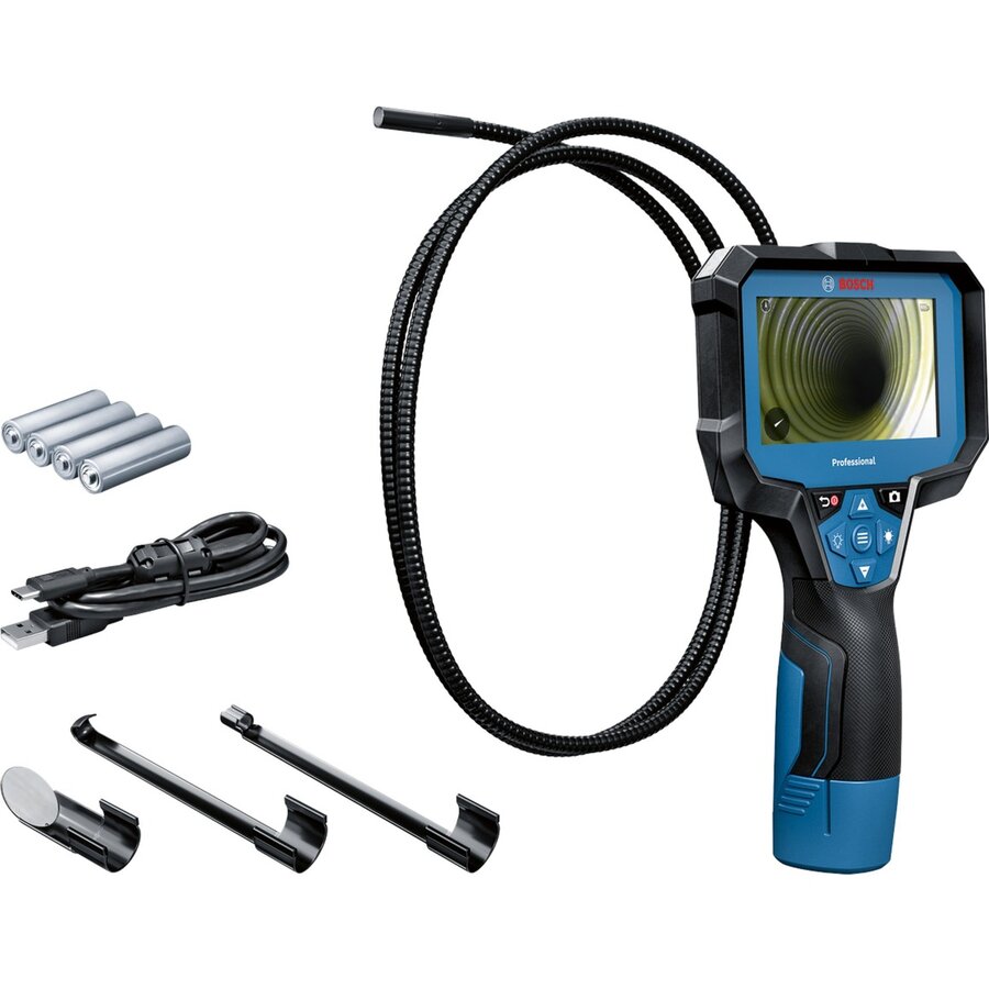 Bosch inspection camera GIC 12V-4-23 C Professional, 12Volt (blue/black, without battery and charger, battery operation)