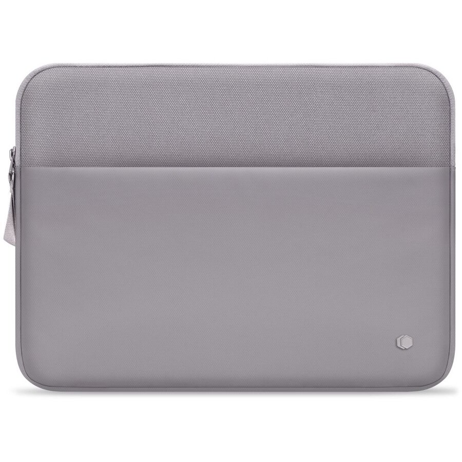 Husa laptop Tech-Protect Sleeve 15/16 inch, Crayon Grey - imagine 2
