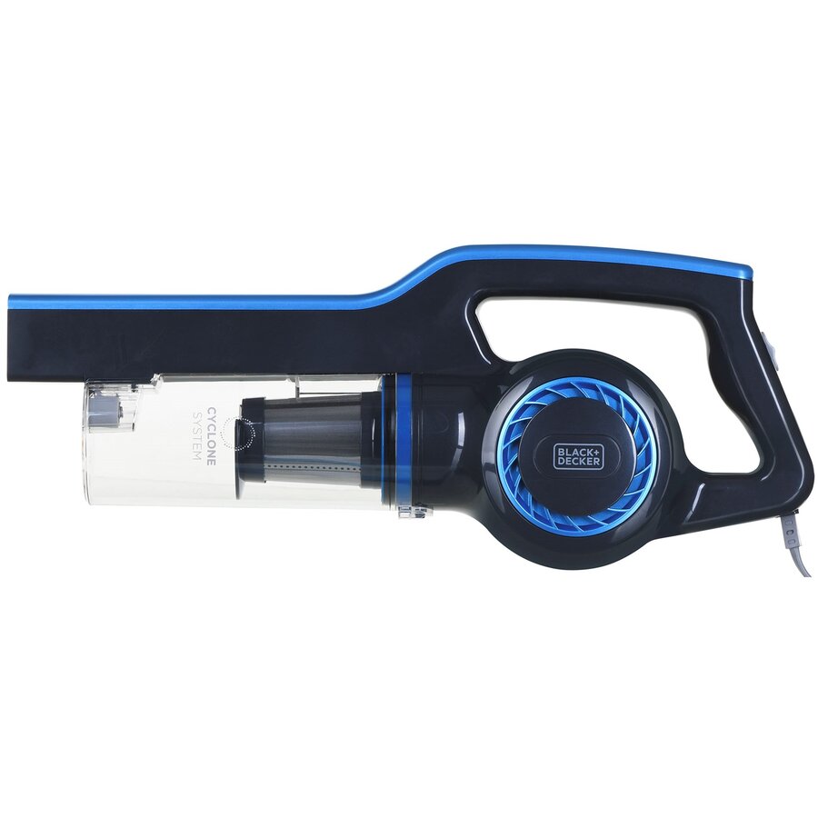 Aspirator Vertical Black+Decker BXVMS600E cu Fir 78dB Negru-Albastru — imaginea 5