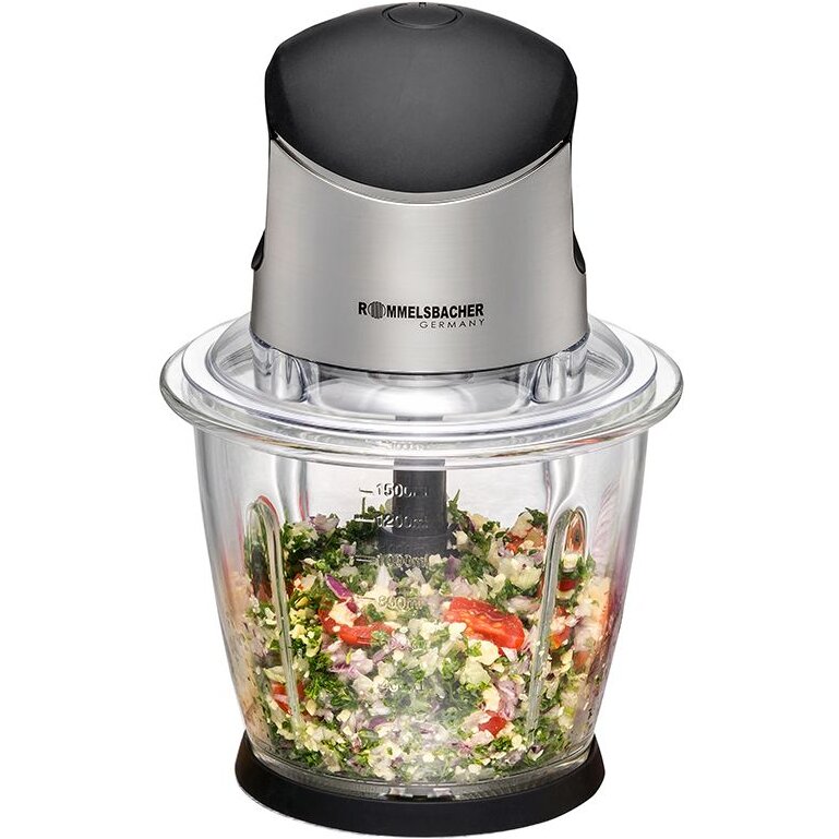 Tocator MZ 500W 1.5L Argintiu/Negru