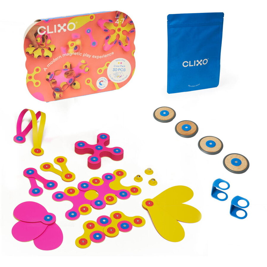 Set de Constructie Magnetic Itsy Pack 30 Piese 4 Ani+ Multicolor