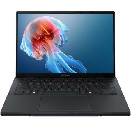 Laptop ASUS Zenbook Duo 14 OLED 14 inch Intel Core Ultra 7 255H 32GB 1TB SSD Windows 11 Pro Inkwell Gray