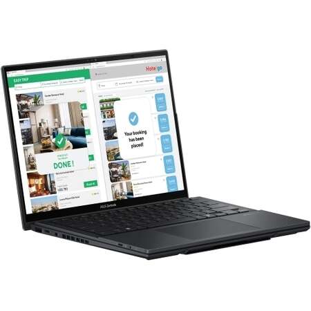 Laptop ASUS Zenbook Duo 14 OLED 14 inch Intel Core Ultra 7 255H 32GB 1TB SSD Windows 11 Pro Inkwell Gray