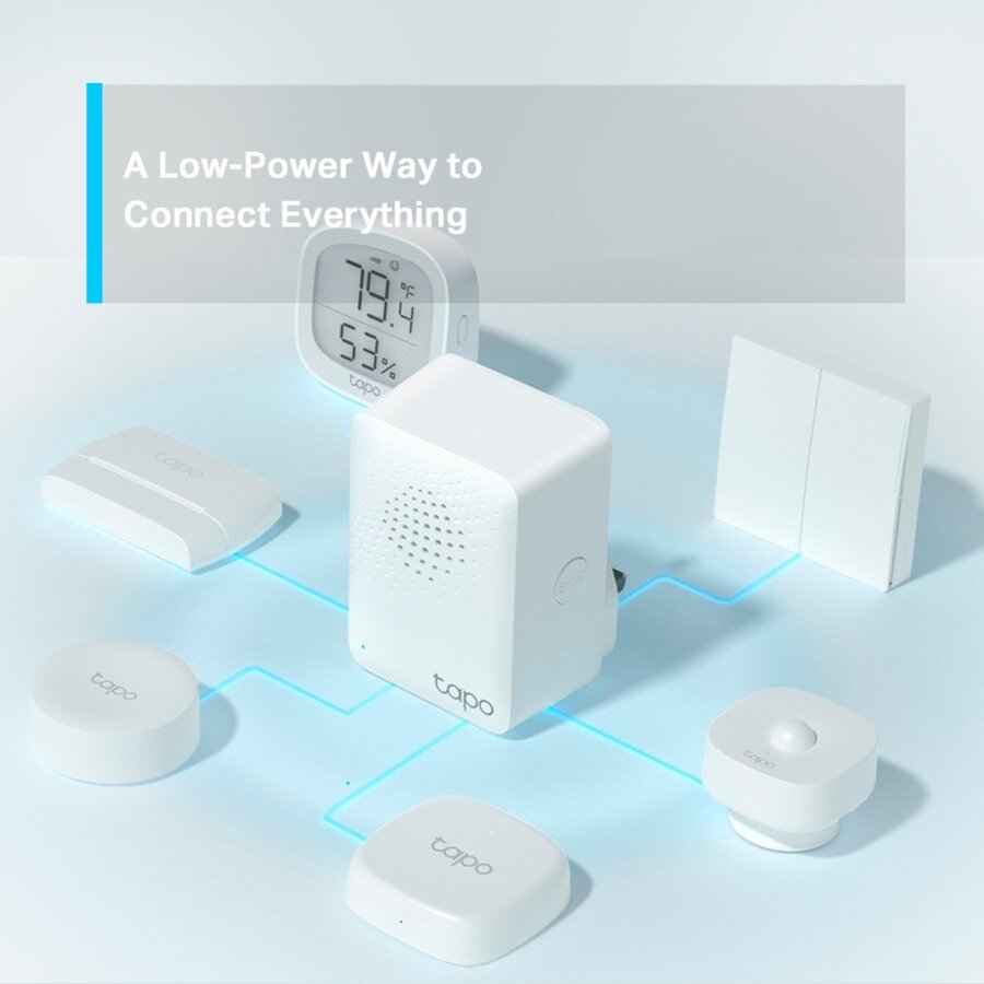 Hub Inteligent TP-Link Tapo H100 cu Difuzor Alb — imaginea 4