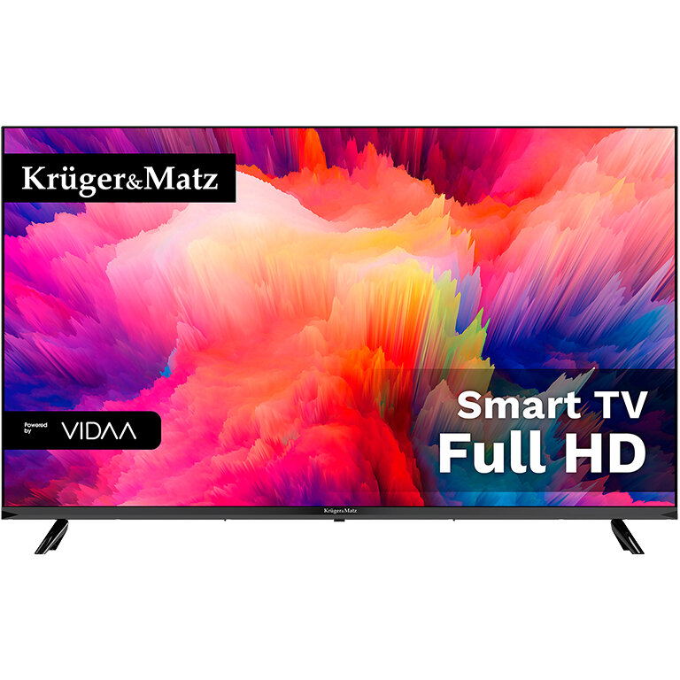 Televizor LED Smart KM0240FHD-V2 40Inch Full HD Sistem Operare VIDAA Wi-Fi Negru