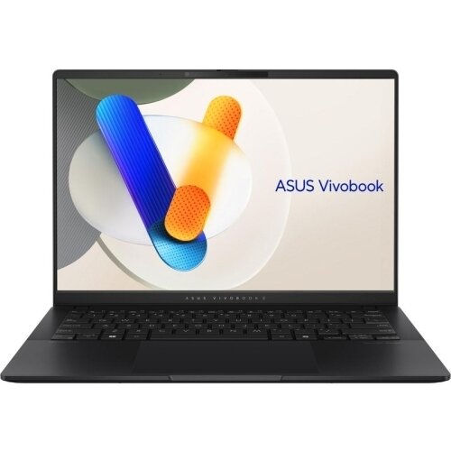 Laptop VivoBook S14 OLED 14 inch AMD Ryzen AI 7 350 24GB 1TB SSD Radeon 860M Free Dos Neutral Black