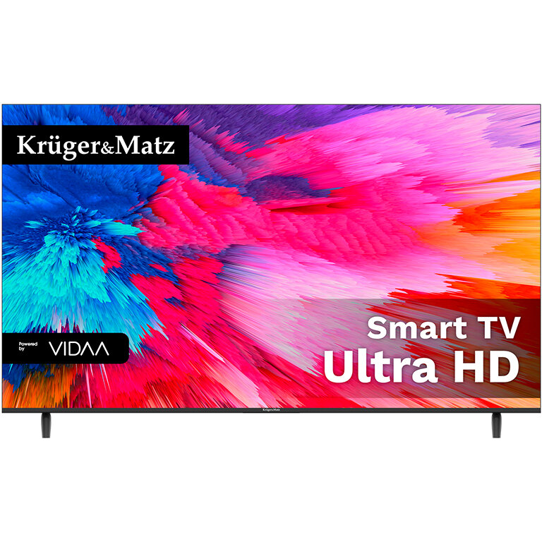 Televizor LED Smart KM0265UHD-V2 65Inch Ultra HD Sistem Operare VIDAA Wi-Fi Negru
