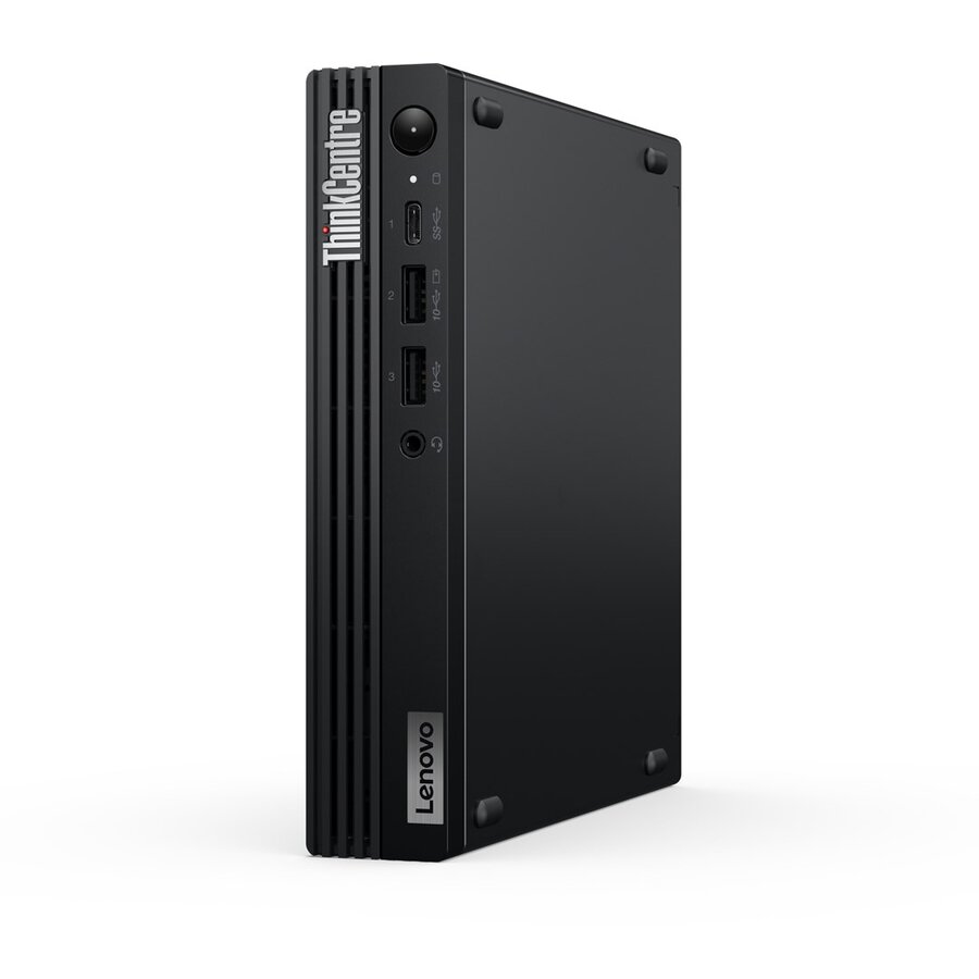 Desktop PC ThinkCentre M70q G5  Core i3-14100T 8GB 256GB Windows 11 Pro Negru
