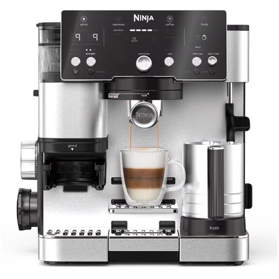 Espressor Cafea Luxe Essential ES501EU 1650W 14Bar Argintiu-Negru