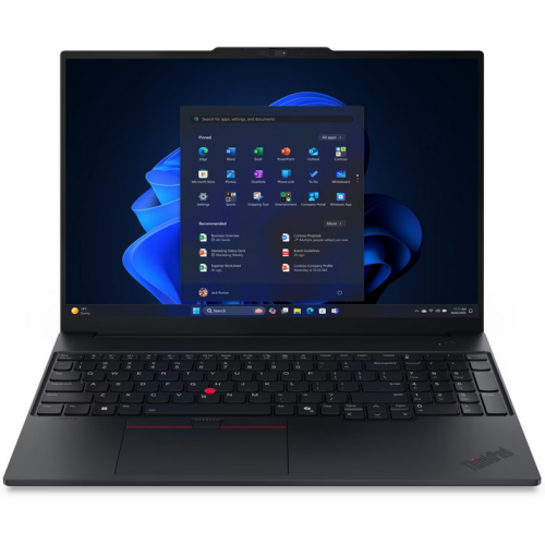 Laptop ThinkPad E16 G3 Intel Core 5 210H 16inch WUXGA 16GB 512GB SSD M.2 PCIe W11P 3Y OS - imagine 3