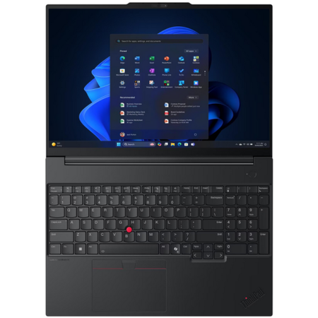 Laptop Lenovo ThinkPad E16 G3 WUXGA 16 inch Intel Core 5 210H 16GB 512GB SSD Windows 11 Pro Black