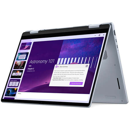 Laptop Dell 14 Plus 2-in-1 14 inch FHD+ Touch Intel Core Ultra 7 256V 16GB LPDDR5X 1TB SSD FGP Windows 11 Pro 3Yr CIS Iced Blue