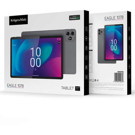 Tableta Kruger&Matz KM1078 4G 6GB RAM 128GB Android 10.95Inch IPS Gri