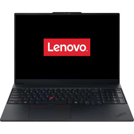 Laptop Lenovo ThinkPad E16 Gen 3 16 inch WUXGA Intel Core Ultra 7 255H 16GB DDR5 512GB SSD Black
