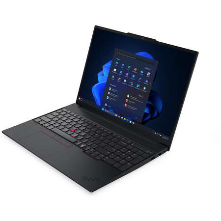 Laptop Lenovo ThinkPad E16 Gen 3 16 inch WUXGA Intel Core Ultra 7 255H 16GB DDR5 512GB SSD Black