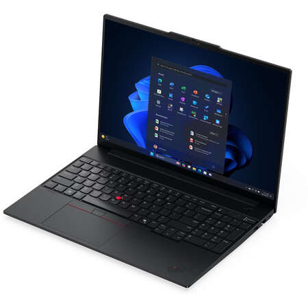 Laptop Lenovo ThinkPad E16 Gen 3 16 inch WUXGA Intel Core Ultra 7 255H 16GB DDR5 512GB SSD Black