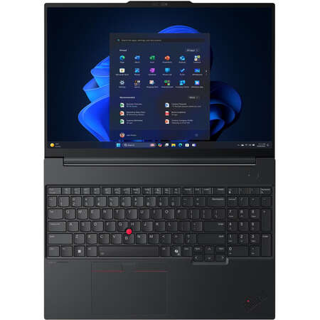 Laptop Lenovo ThinkPad E16 Gen 3 16 inch WUXGA Intel Core Ultra 7 255H 16GB DDR5 512GB SSD Black