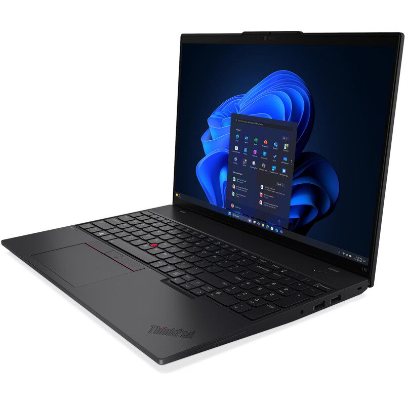 Laptop Lenovo ThinkPad L16 Gen 2 16 inch WUXGA Intel Core Ultra 5 225U 32GB DDR5 1TB SSD Windows 11 Pro Black — imaginea 3