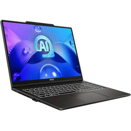 Laptop MSI Venture 16 AI A1MG-038XRO 16 inch 2K OLED 120Hz Intel Core Ultra 7 155H 16GB DDR5 512GB SSD Solid Grey
