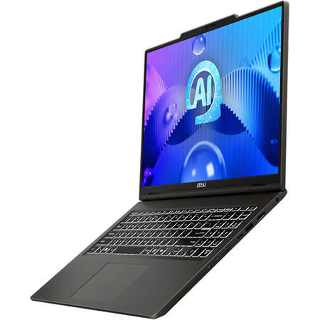 Laptop MSI Venture 16 AI A1MG-038XRO 16 inch 2K OLED 120Hz Intel Core Ultra 7 155H 16GB DDR5 512GB SSD Solid Grey