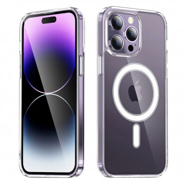 Husa Techsuit MagSafe Apple iPhone 14 Pro Transparent