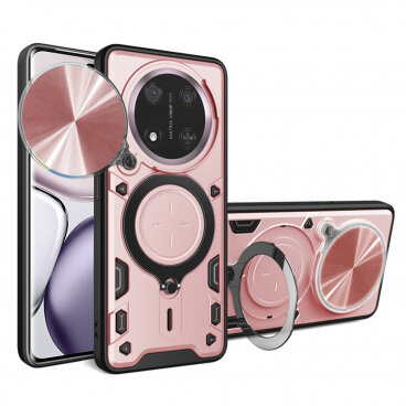 Husa Techsuit Honor X9c / Magic7 Lite CamGuard Pro Roz Auriu