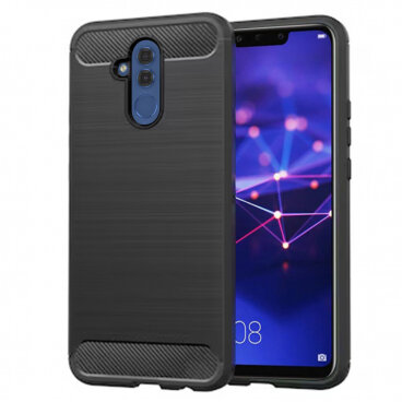 Husa Techsuit Huawei Mate 20 Lite Carbon Negru
