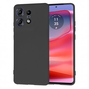 Husa Techsuit Motorola Edge 50 Pro SoftFlex Negru
