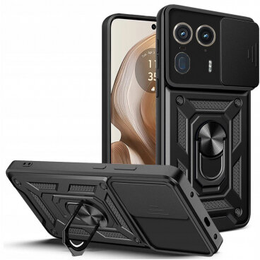 Husa Techsuit Motorola Edge 50 Ultra CamShield Negru