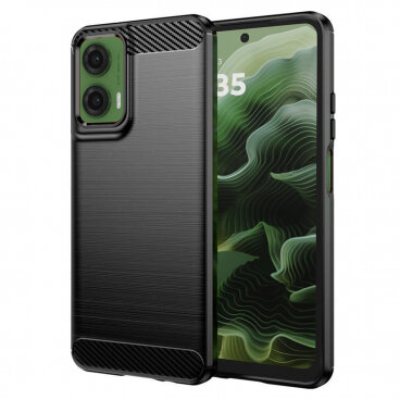 Husa Techsuit Motorola Moto G35 Carbon Negru