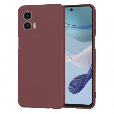 Husa Techsuit Motorola Moto G53 SoftFlex Vișiniu