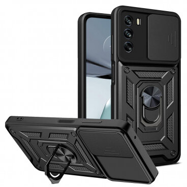 Husa Techsuit Motorola Moto G62 5G CamShield Negru