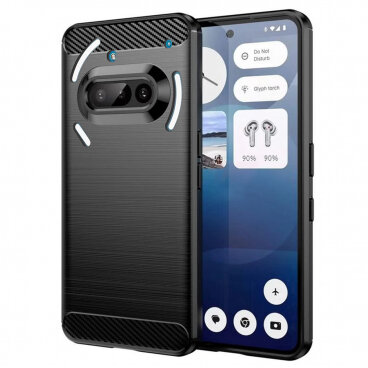 Husa Techsuit Nothing Phone (3a) Carbon Negru