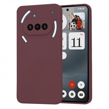 Husa Techsuit Nothing Phone (3a) SoftFlex Vișiniu