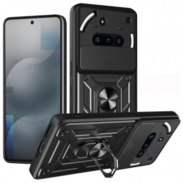 Husa Techsuit Nothing Phone (3a) CamShield Negru