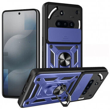 Husa Techsuit Nothing Phone (3a) CamShield Albastru