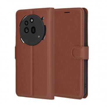 Husa Techsuit Nothing Phone (3a) Pro Leather Folio Maro