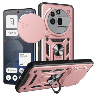 Husa Techsuit Nothing Phone (3a) Pro CamShield Roz