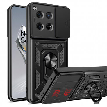 Husa Techsuit OnePlus 12 CamShield Negru
