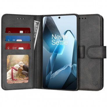 Husa Techsuit OnePlus 13 Diary Book Negru