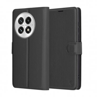 Husa Techsuit OnePlus 13 Leather Folio Negru